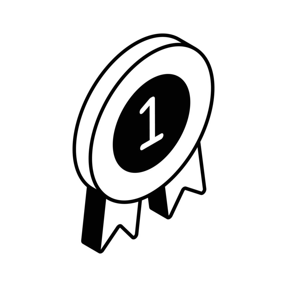 eben Vektor von Abzeichen, modern Symbol von Qualität Abzeichen im editierbar Stil