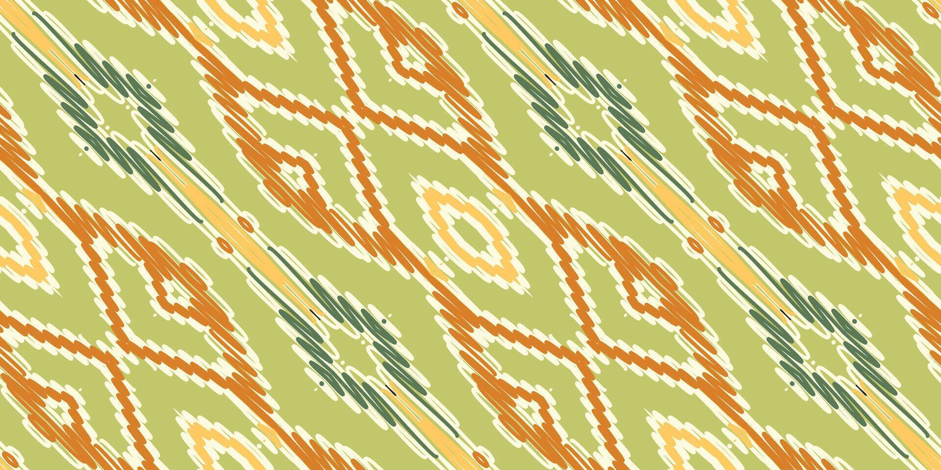 ikat blommig paisley broderi på vit bakgrund.ikat etnisk orientalisk mönster traditionell.aztec stil abstrakt vektor illustration.design för textur, tyg, kläder, inslagning, dekoration, halsduk, matta