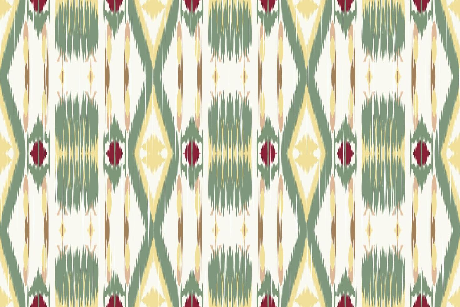 ikat paisley broderi på de tyg i Indonesien, Indien och asiatisk länder.geometriska etnisk orientalisk sömlös pattern.aztec stil. illustration.design för textur, tyg, kläder, inslagning, matta. vektor