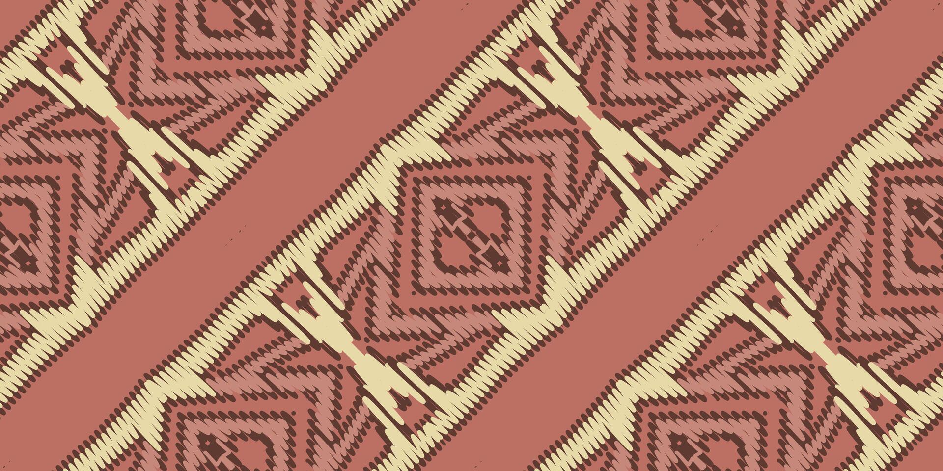 barock mönster sömlös inföding amerikansk, motiv broderi, ikat broderi vektor design för skriva ut jacquard slavic mönster folklore mönster kente arabesk