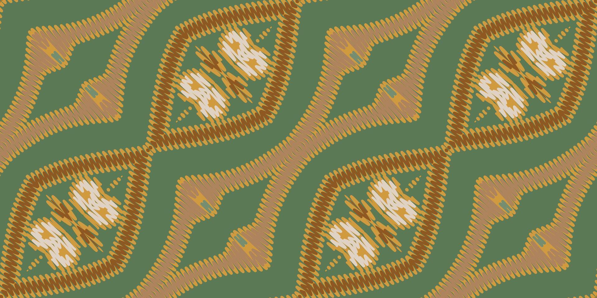 ikat blommig paisley broderi på vit bakgrund.ikat etnisk orientalisk mönster traditionell.aztec stil abstrakt vektor illustration.design för textur, tyg, kläder, inslagning, dekoration, halsduk, matta