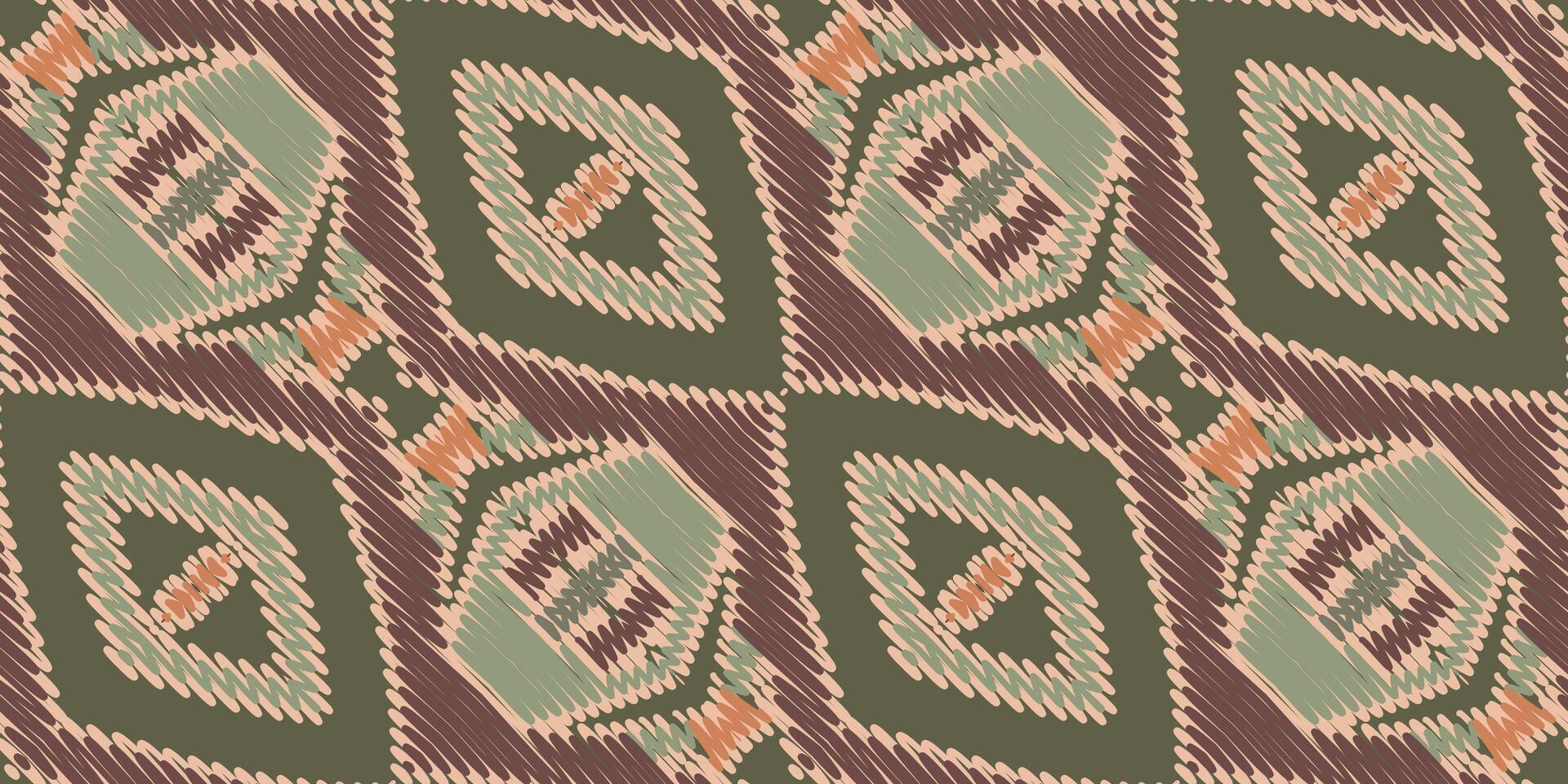 afrikansk ikat paisley broderi. geometrisk etnisk orientalisk sömlös mönster traditionell bakgrund. aztec stil abstrakt vektor illustration. design för textur, tyg, Kläder, omslag, matta.