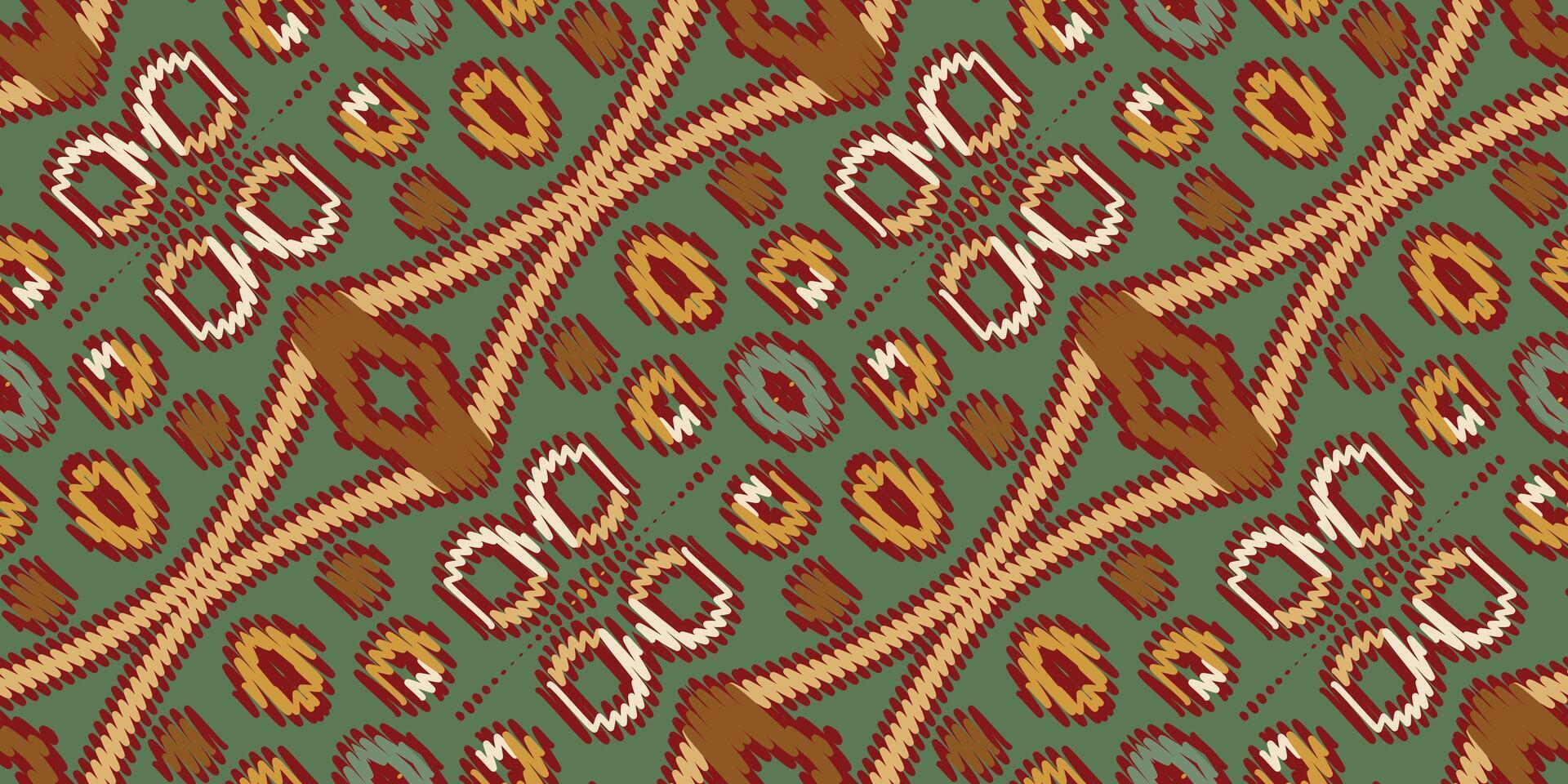 afrikanisch Ikat Paisley Stickerei. geometrisch ethnisch orientalisch nahtlos Muster traditionell Hintergrund. aztekisch Stil abstrakt Vektor Illustration. Design zum Textur, Stoff, Kleidung, Verpackung, Teppich.