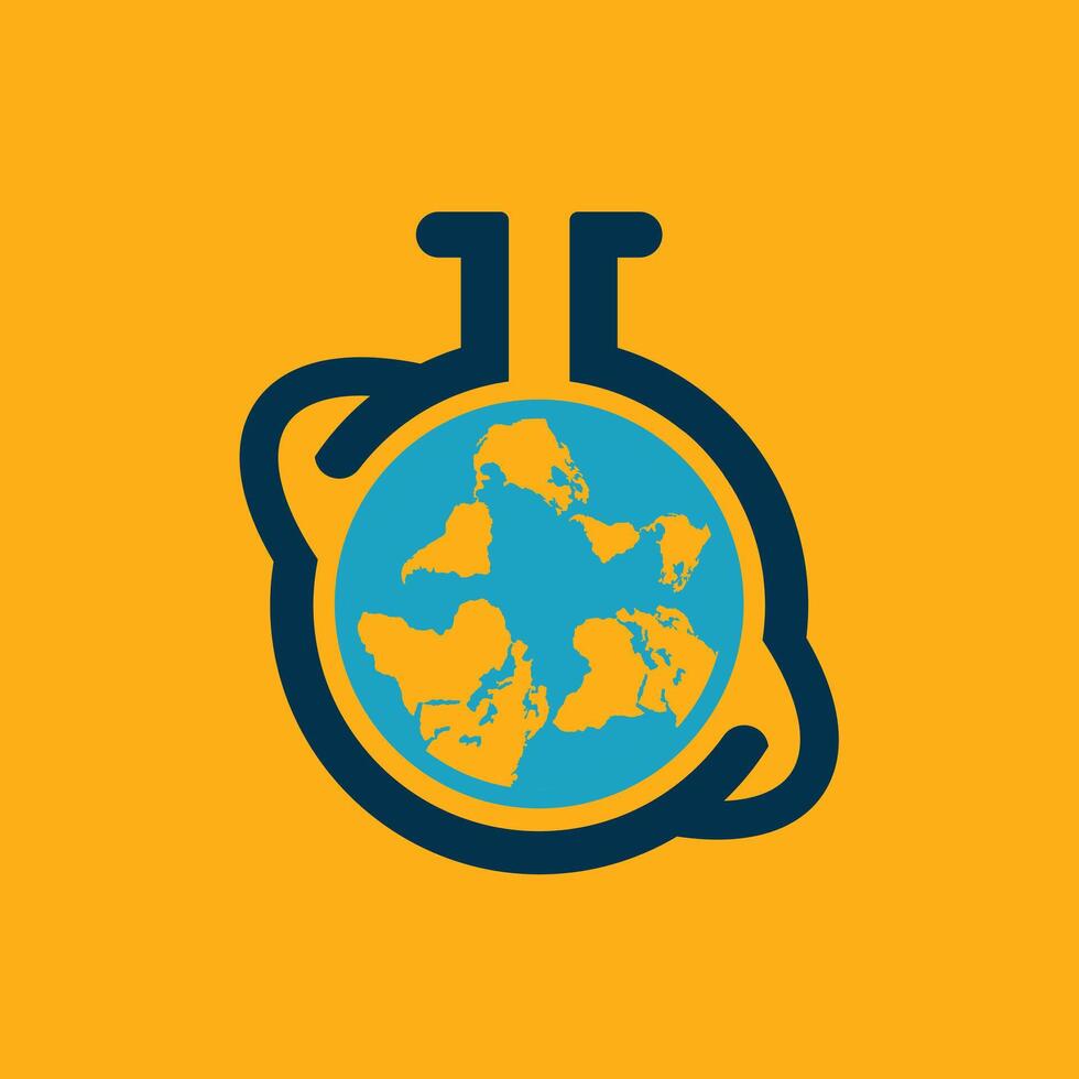 Labor Vektor Logo Vorlage Design.