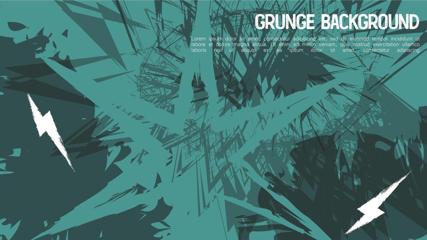 abstrakt Blau Grunge Spritzer tosca im schwarz Hintergrund Design. Vektor Illustration. Element Bürste Grunge künstlerisch.