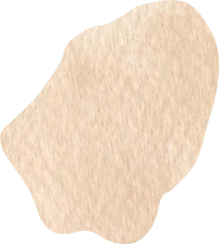 boho vattenfärg ClipArt textur. beige abstrakt former för Hem dekor och inbjudningar, jord färger vektor