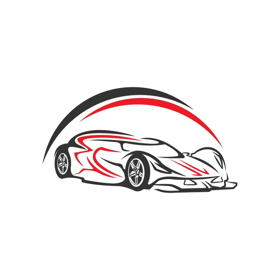 Auto Auto Händler Logo Emblem, Sport Auto Gliederung Symbol. vektor