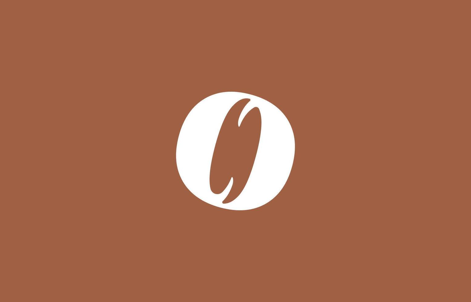 Logo Initiale Ö und Kaffee Bohne. kreativ Konzept. Logo Vorlage zum Cafe, Kaffee Geschäft. editierbar Farbe und einfach zu verwenden. Lasst uns machen Ihre Design Einfacher vektor
