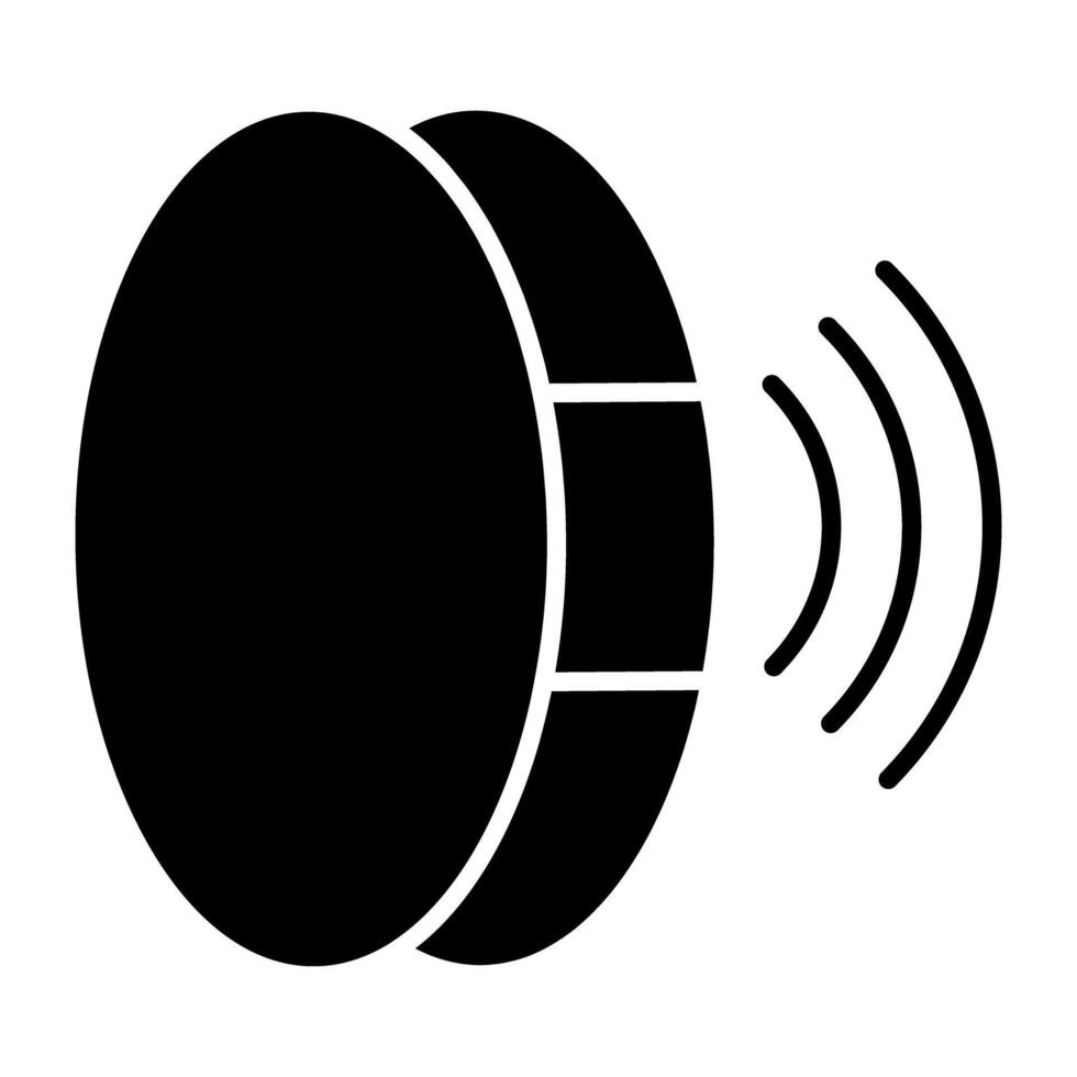 en unik design ikon av röst igenkännande vektor