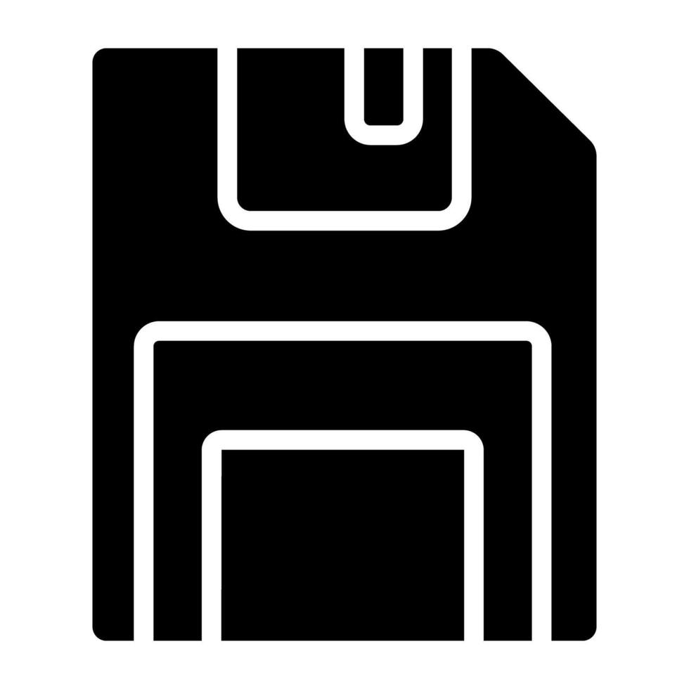 modisch Design Symbol von Diskette Platte vektor