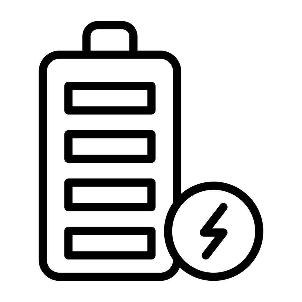 ein Prämie herunterladen Vektor von Leistung Batterie