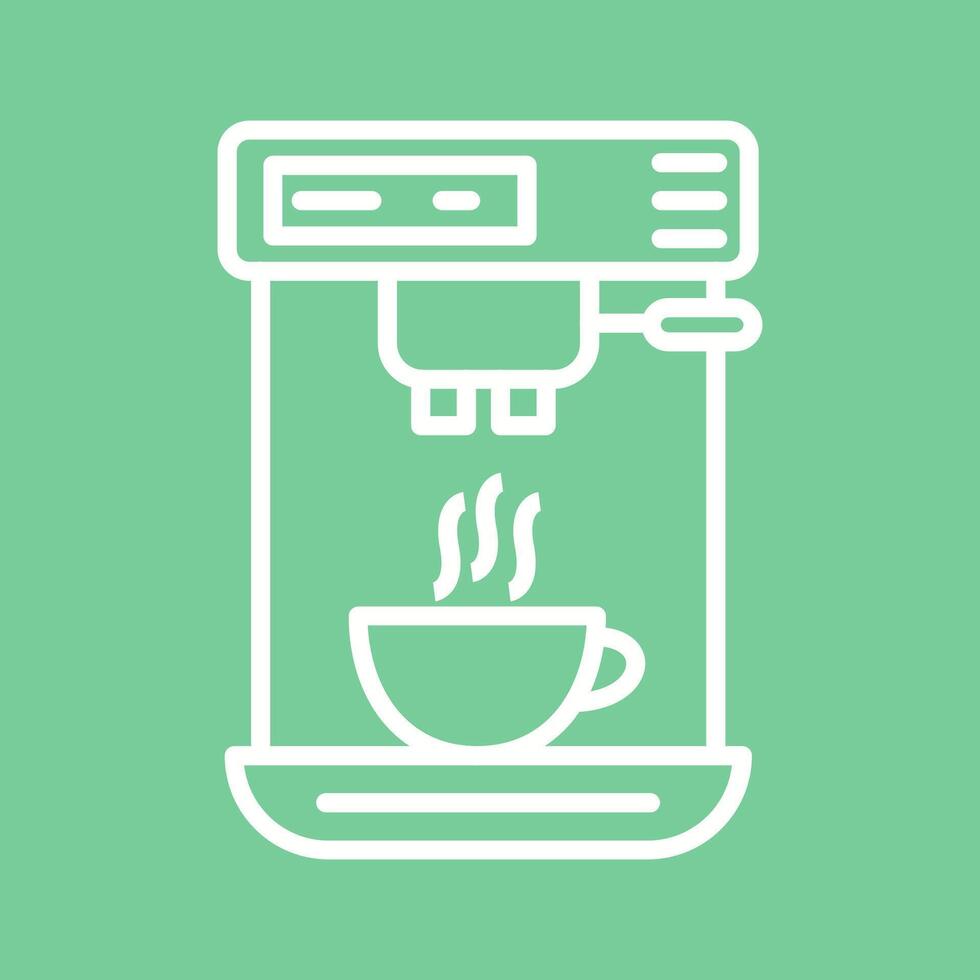 Kaffee Maschine ich Vektor Symbol