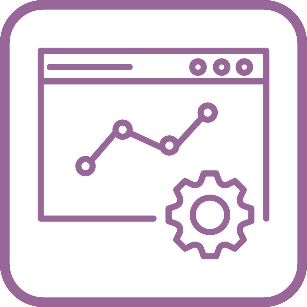 Vektorsymbol für die Weboptimierung vektor