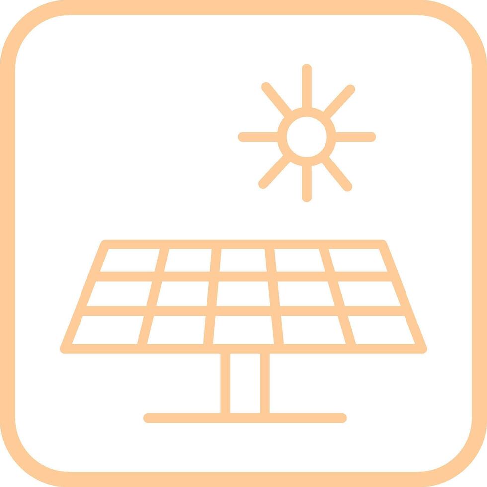 Solar- Vektor Symbol