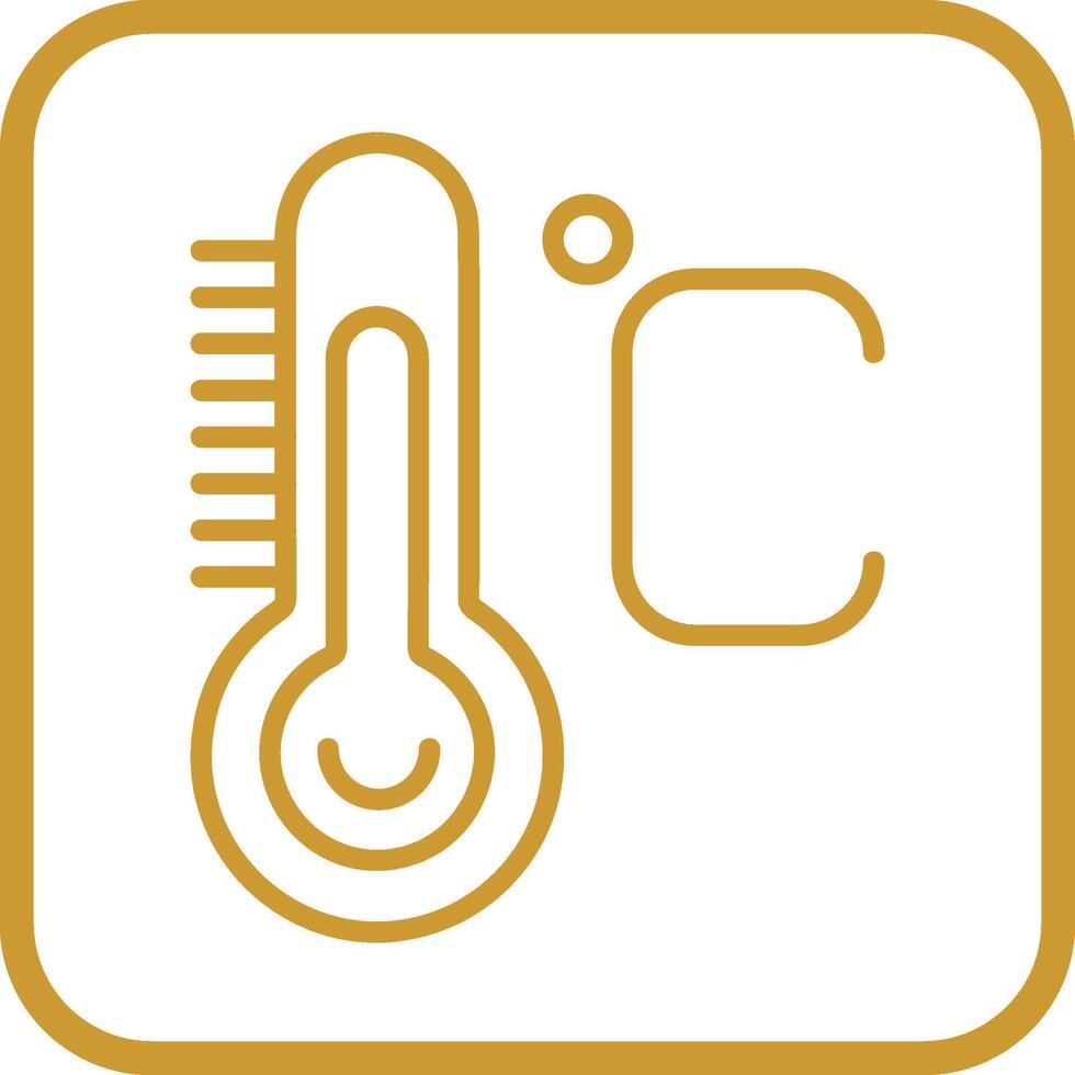 Symbol für Temperaturvektor vektor