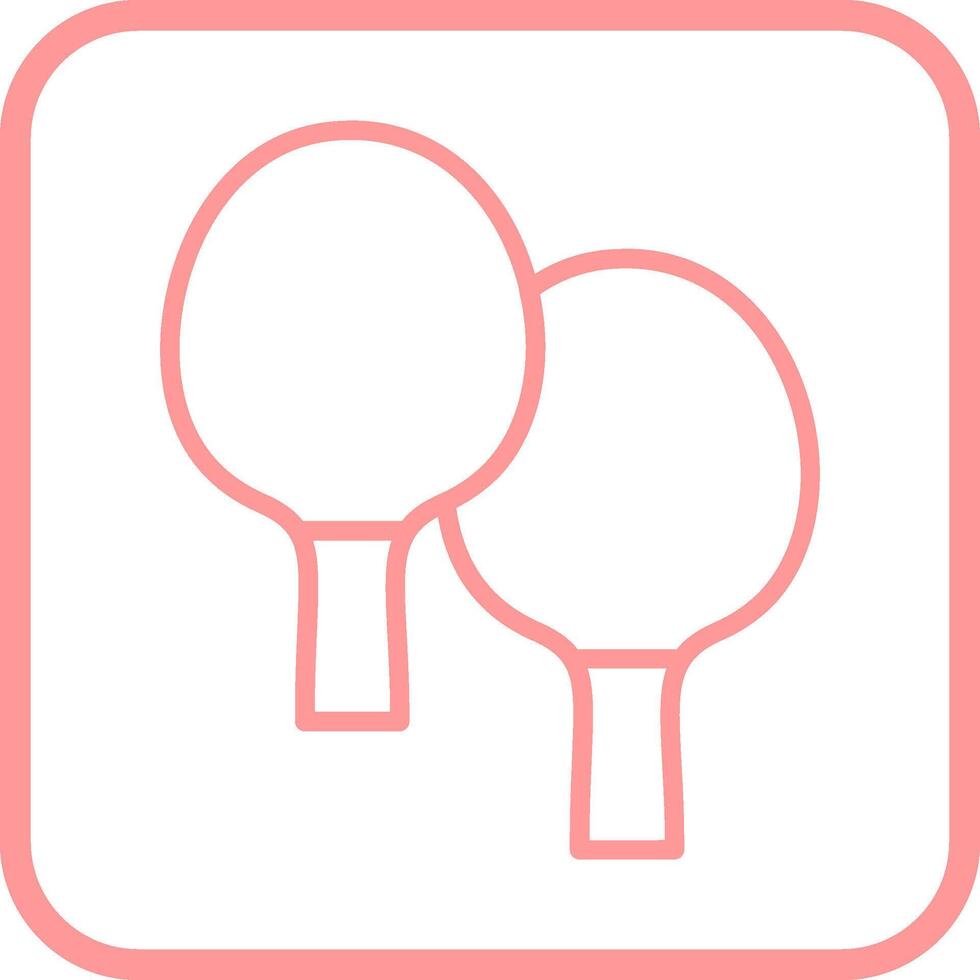 ping pong vektor ikon