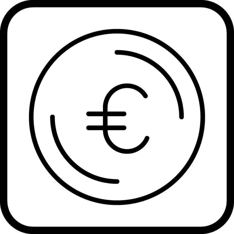 euro symbol vektor ikon