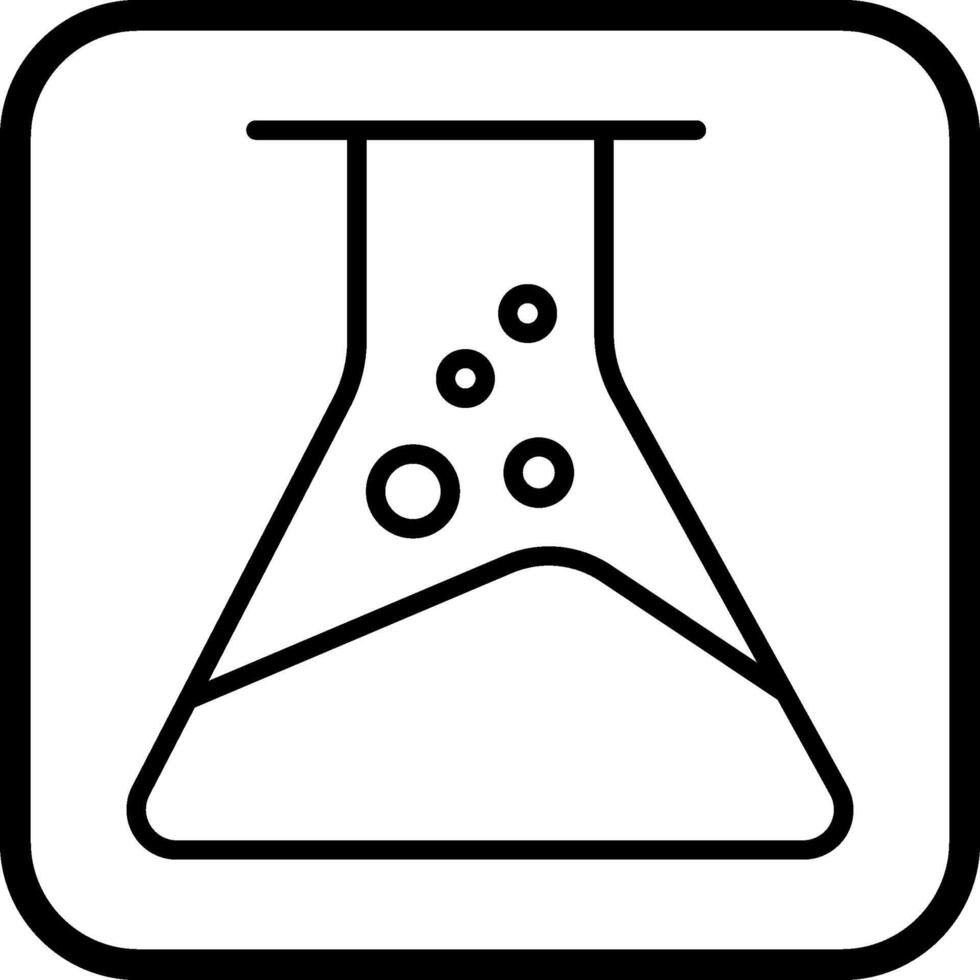 Vektorsymbol für chemische Flaschen vektor