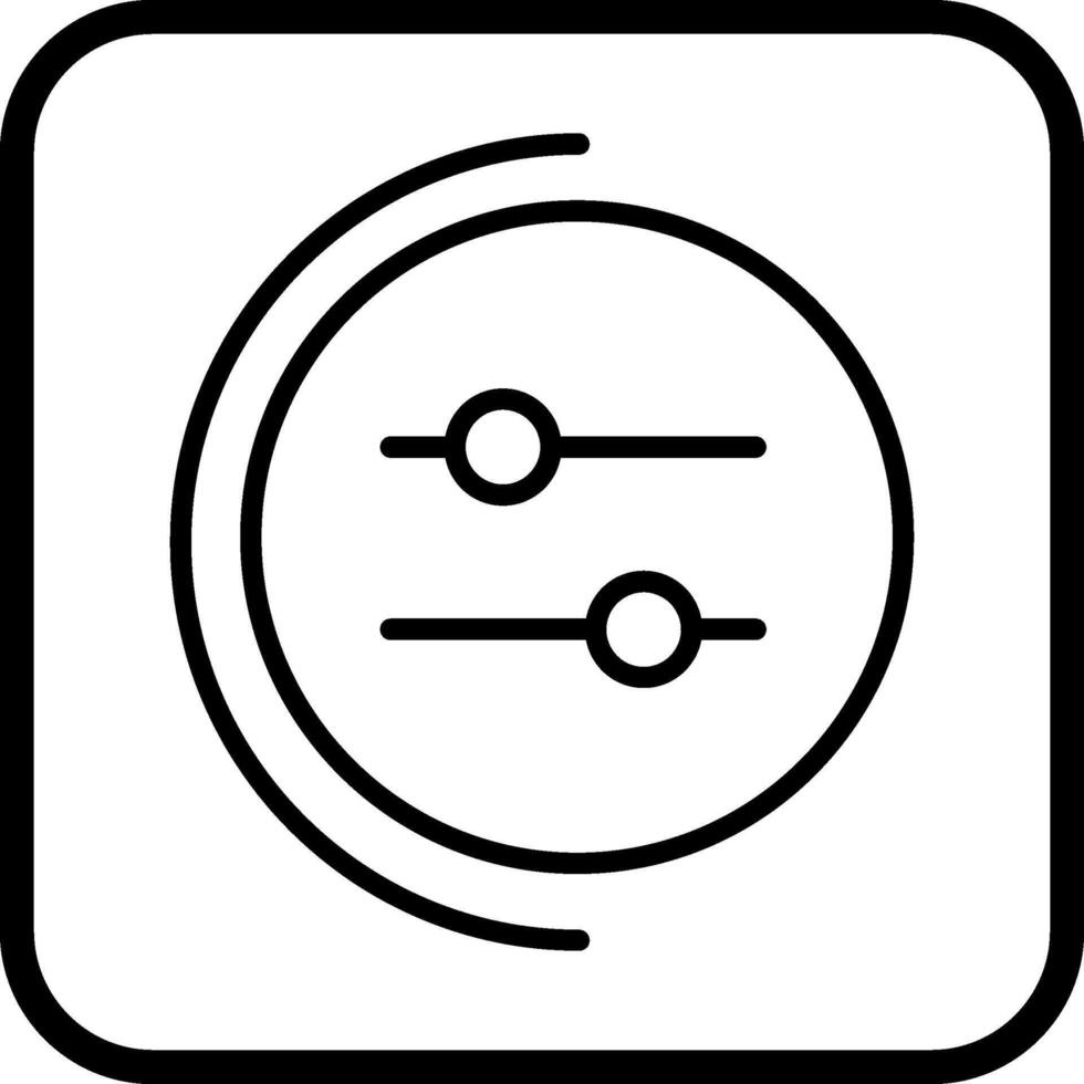 Schaltflächenvektorsymbol vektor