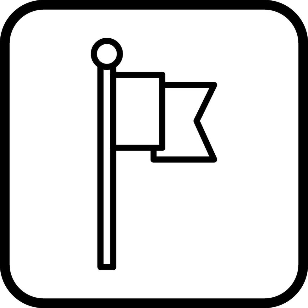 Flaggenvektorsymbol vektor