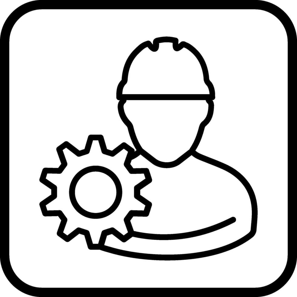 Ingenieur-Vektor-Symbol vektor