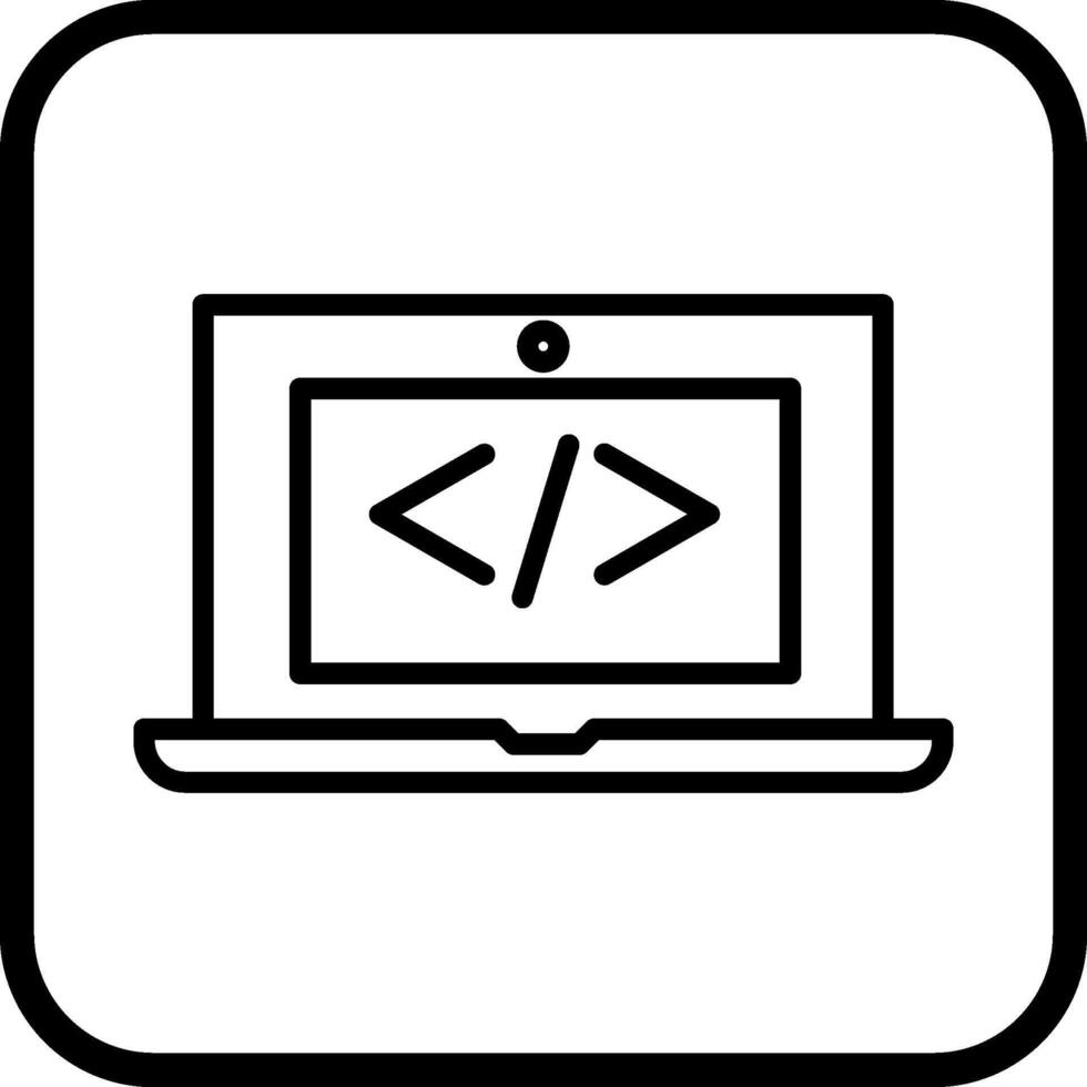 Codierung Computer Vektor Symbol