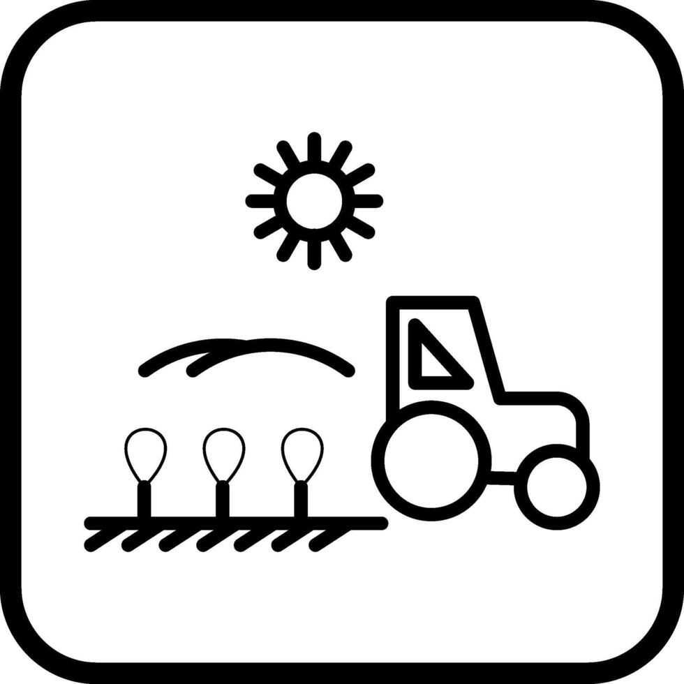 Smart-Farm-Vektor-Symbol vektor