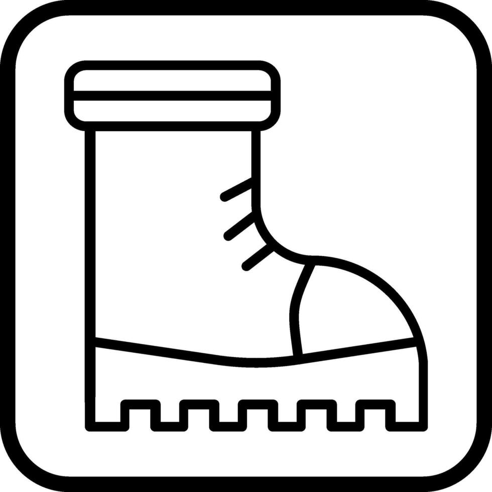 Vektorsymbol für Schneeschuhe vektor