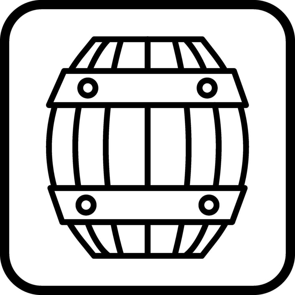 Barrel-Vektor-Symbol vektor