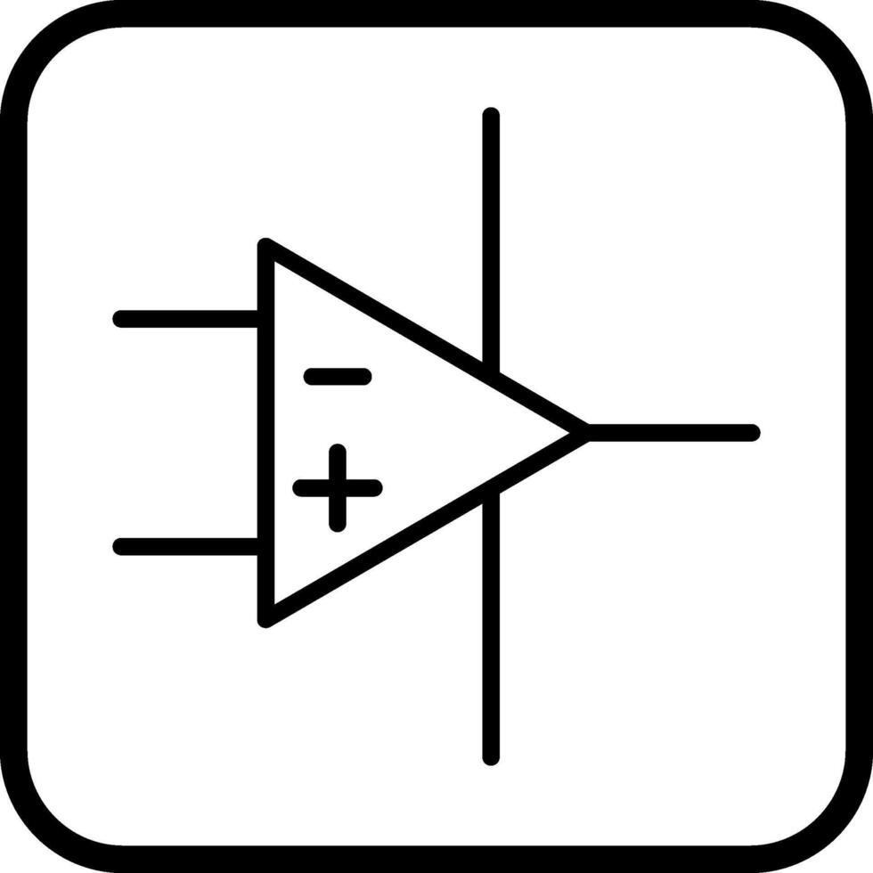 Verstärker Vektor Symbol