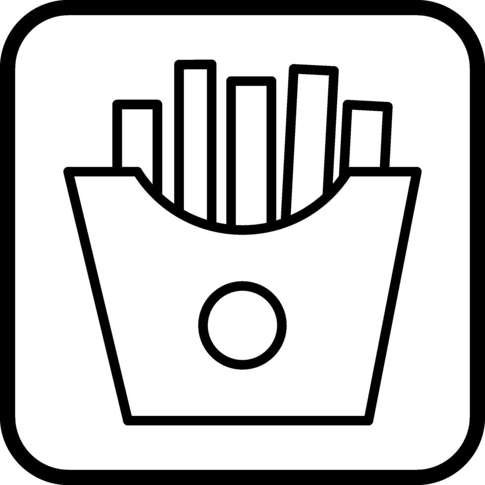 Pommes-Vektor-Symbol vektor