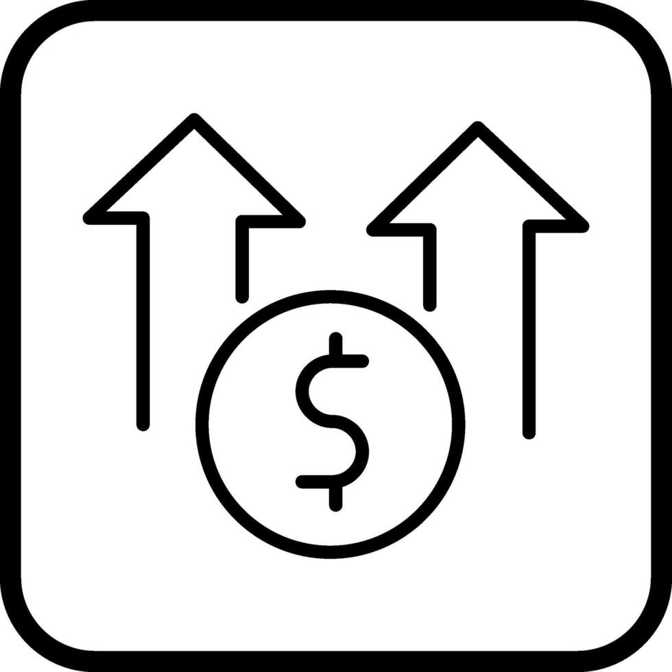 inkomst vektor ikon