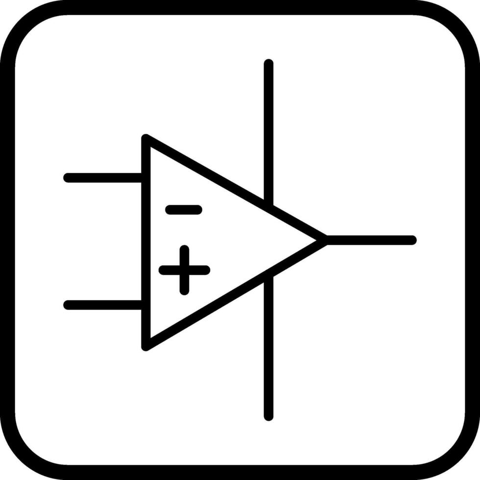 Verstärker Vektor Symbol