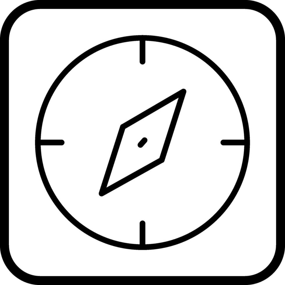 Kompass ich Vektor Symbol