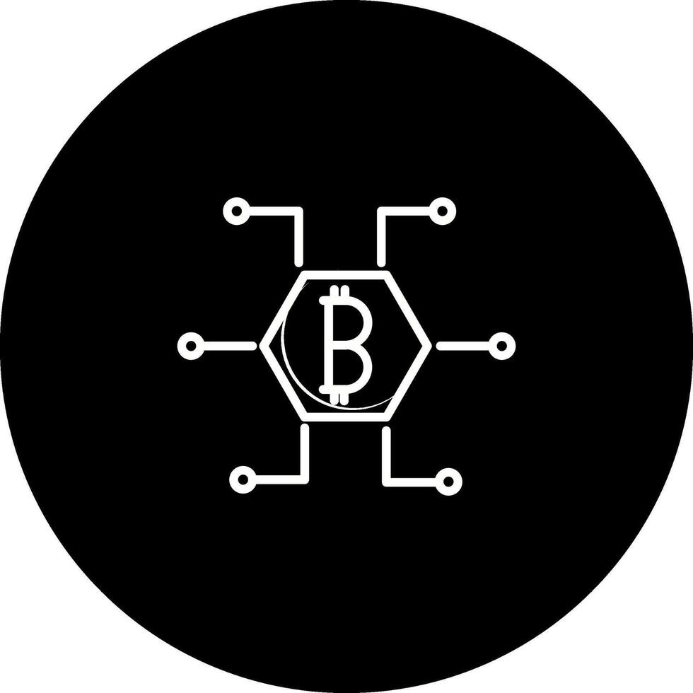 Bitcoin-Vektorsymbol vektor