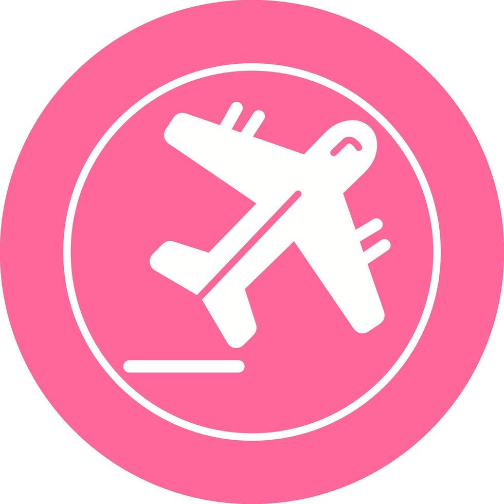 Flugzeug-Vektor-Symbol vektor