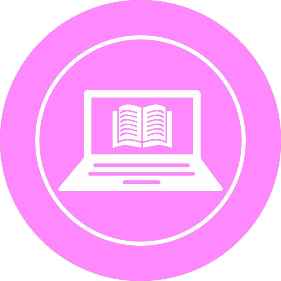 online Bücher Vektor Symbol