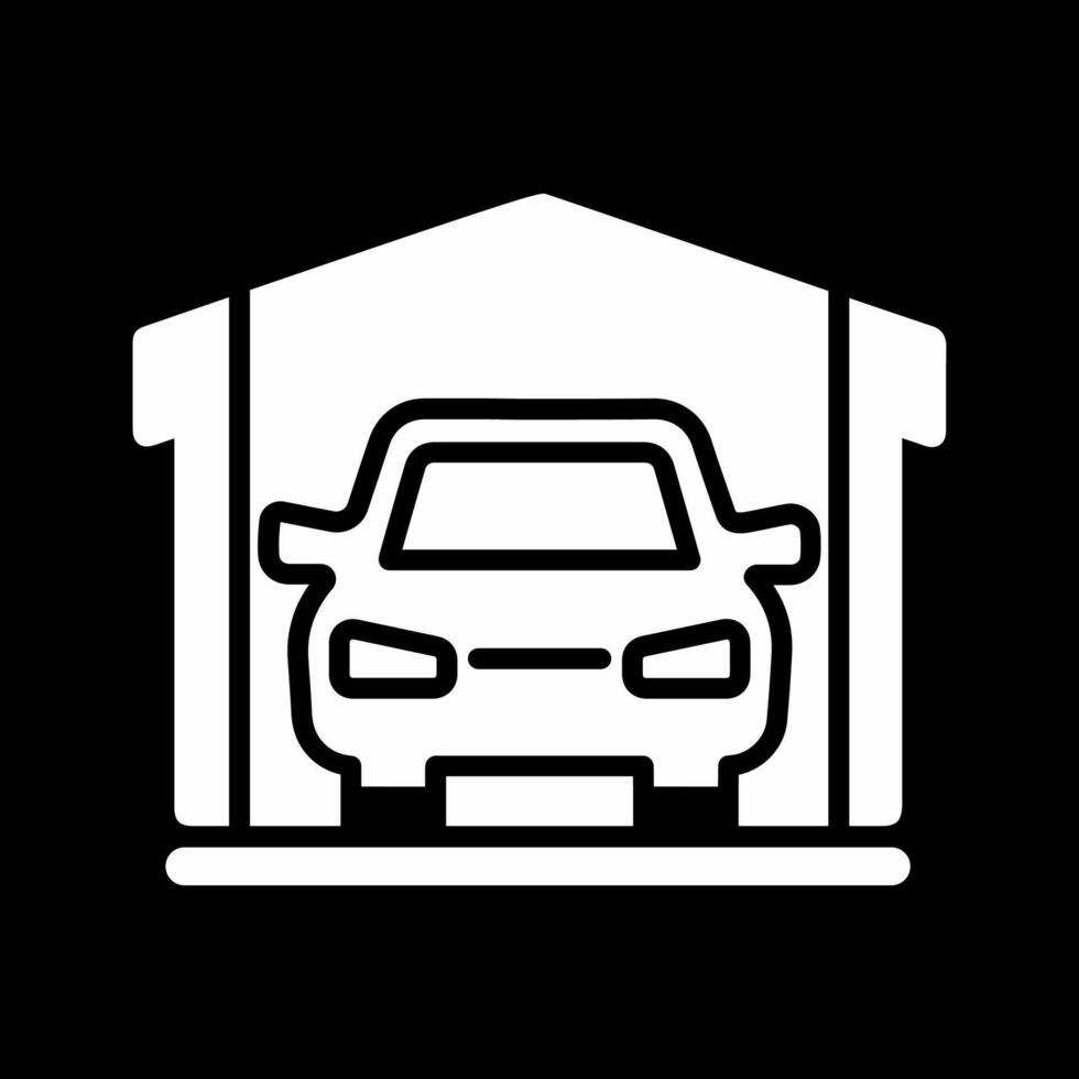 garage vektor ikon