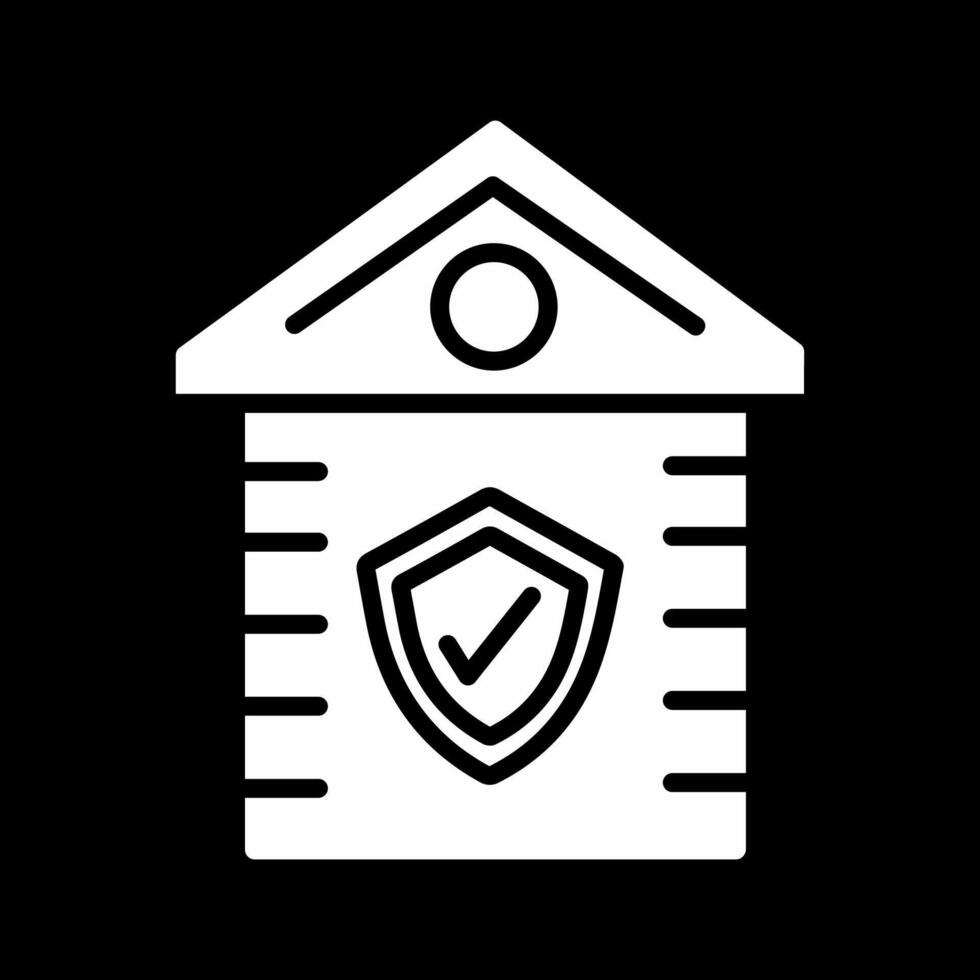 hus skydda vektor ikon
