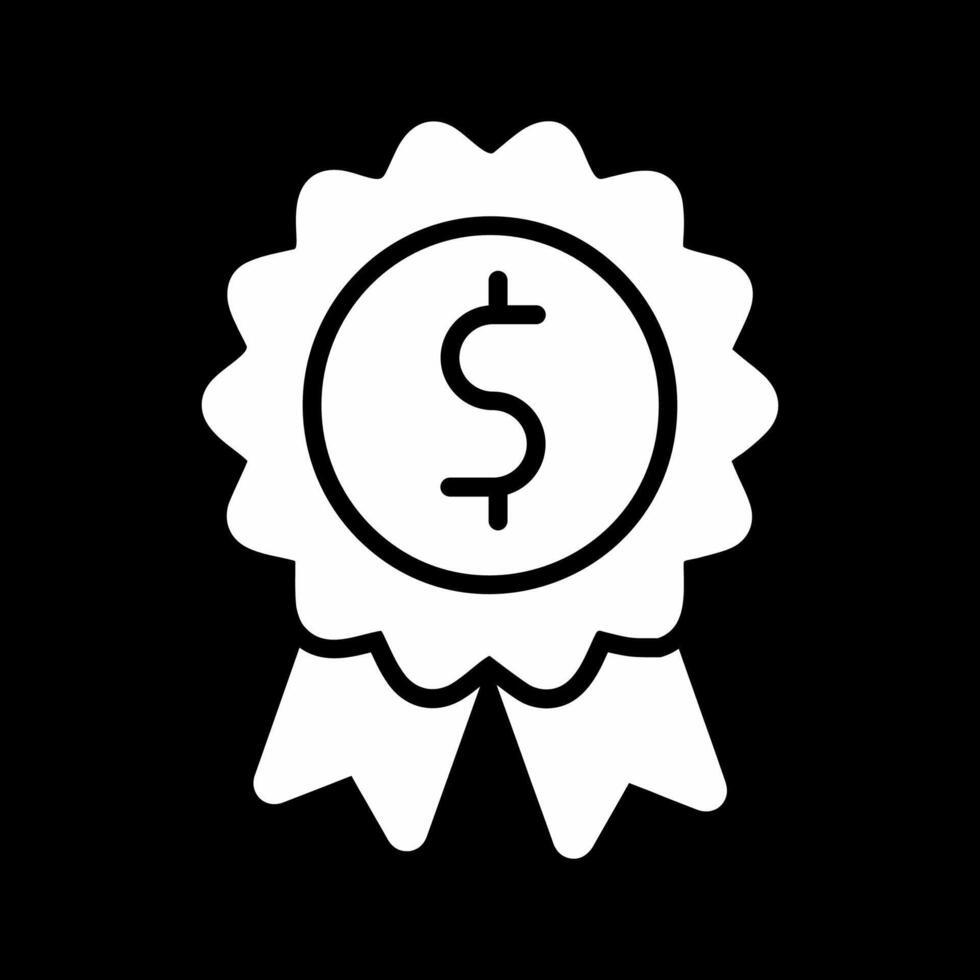 Dollar-Abzeichen-Vektor-Symbol vektor