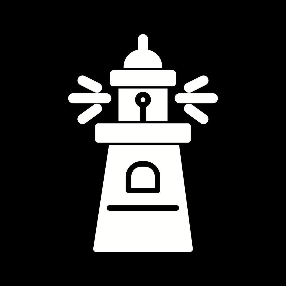 Leuchtturm-Vektor-Symbol vektor