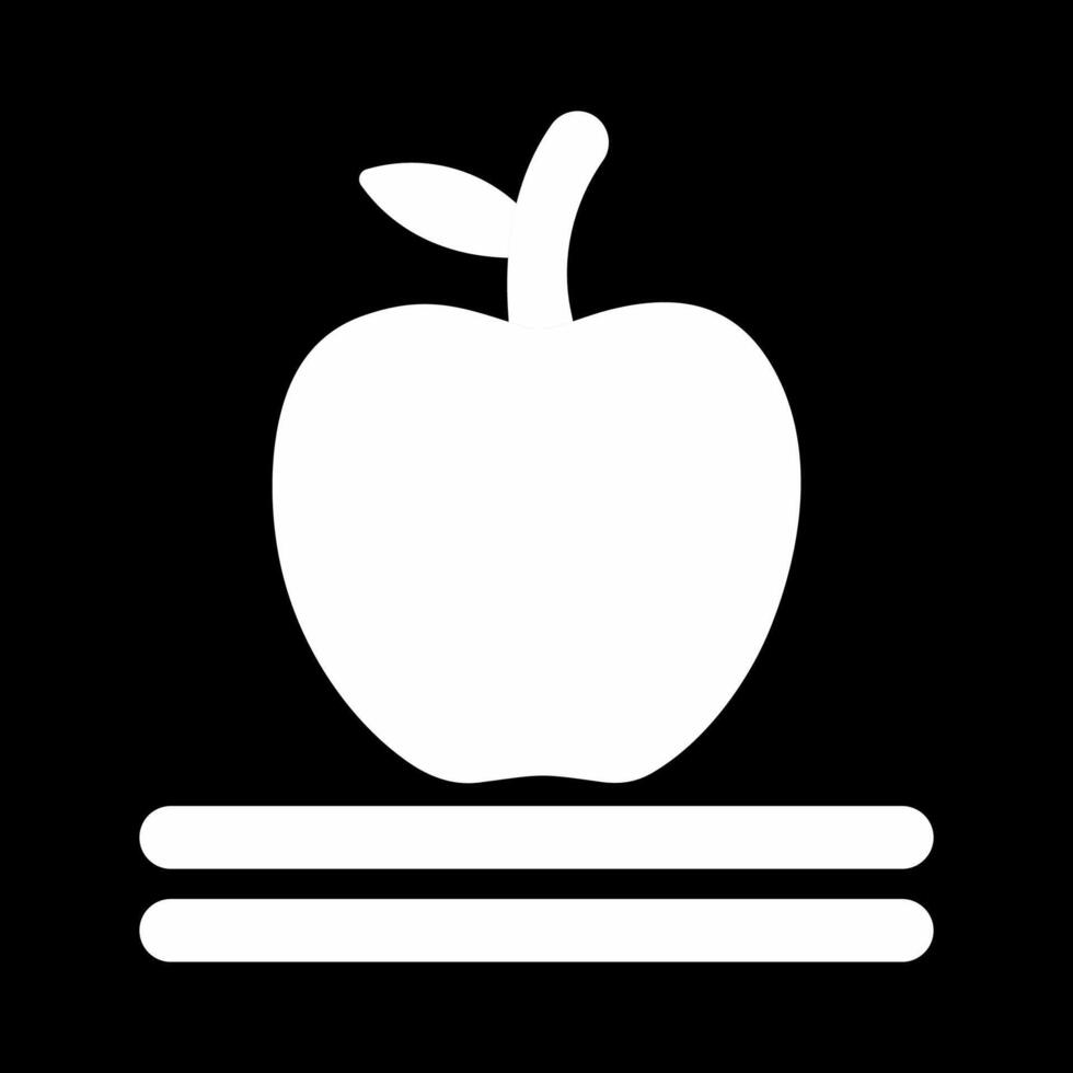 Apple-Vektor-Symbol vektor