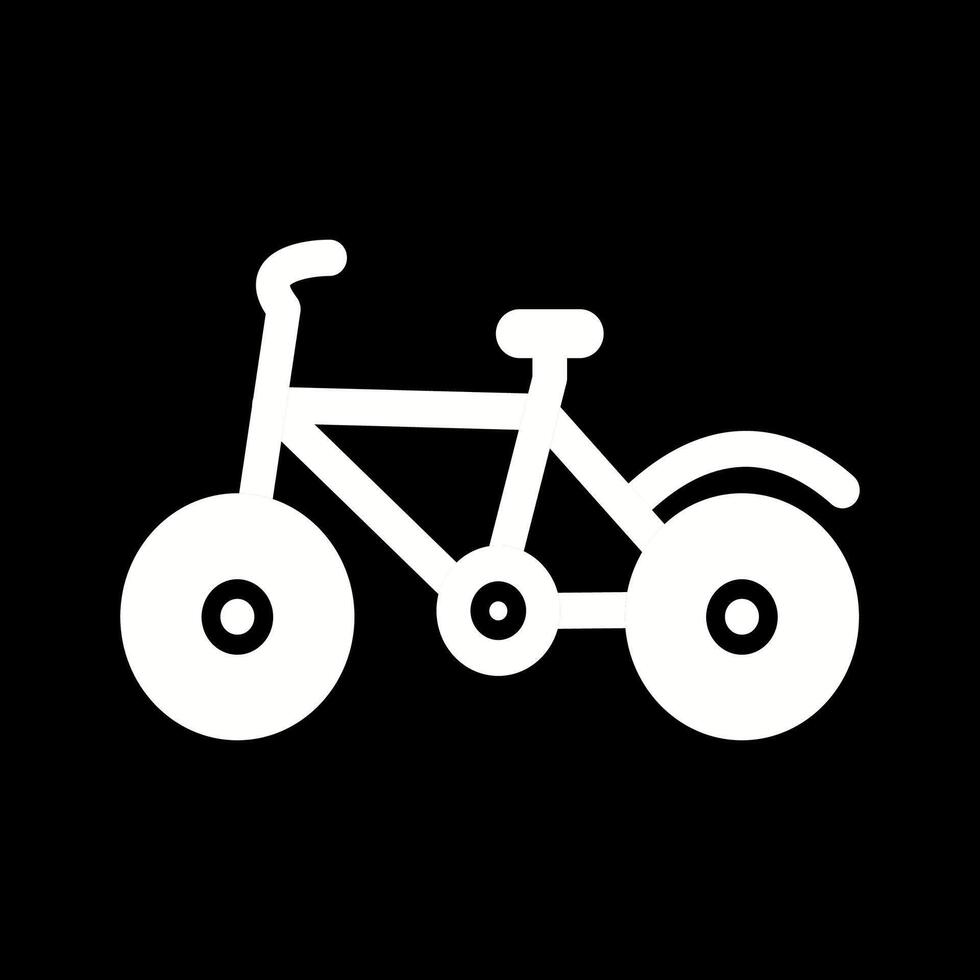 Fahrrad ich Vektor Symbol