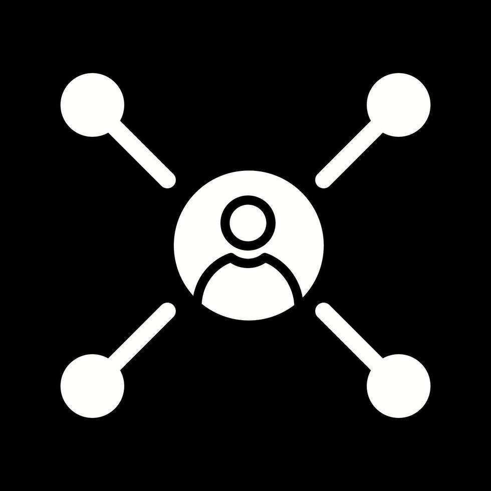 Netzwerke Vektor Symbol