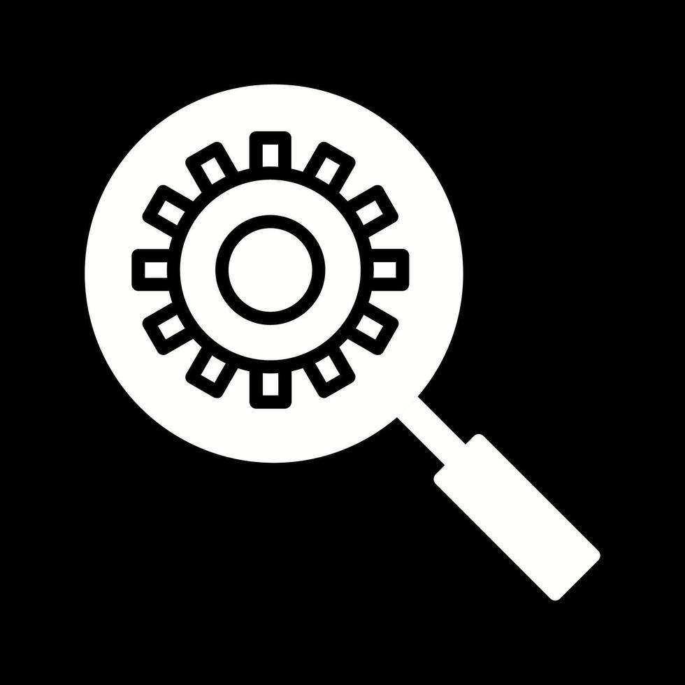 intelligent Suche Vektor Symbol