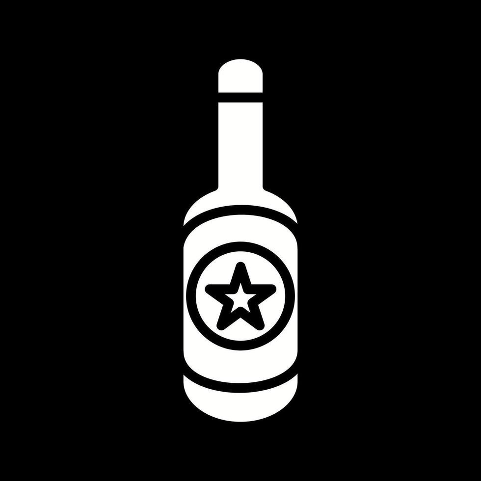 Bier Flasche ich Vektor Symbol