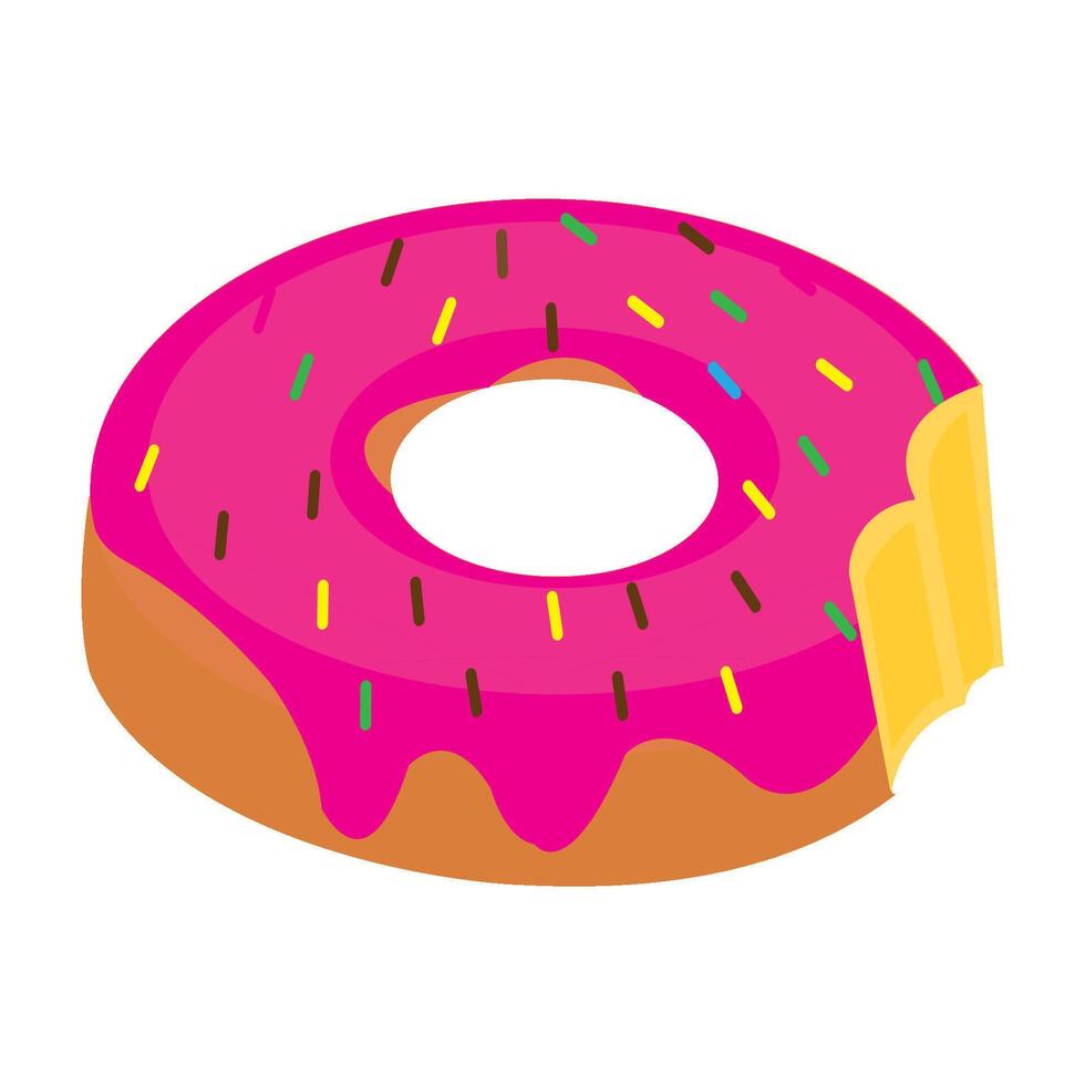 Donuts Symbol Logo Vektor Design Vorlage