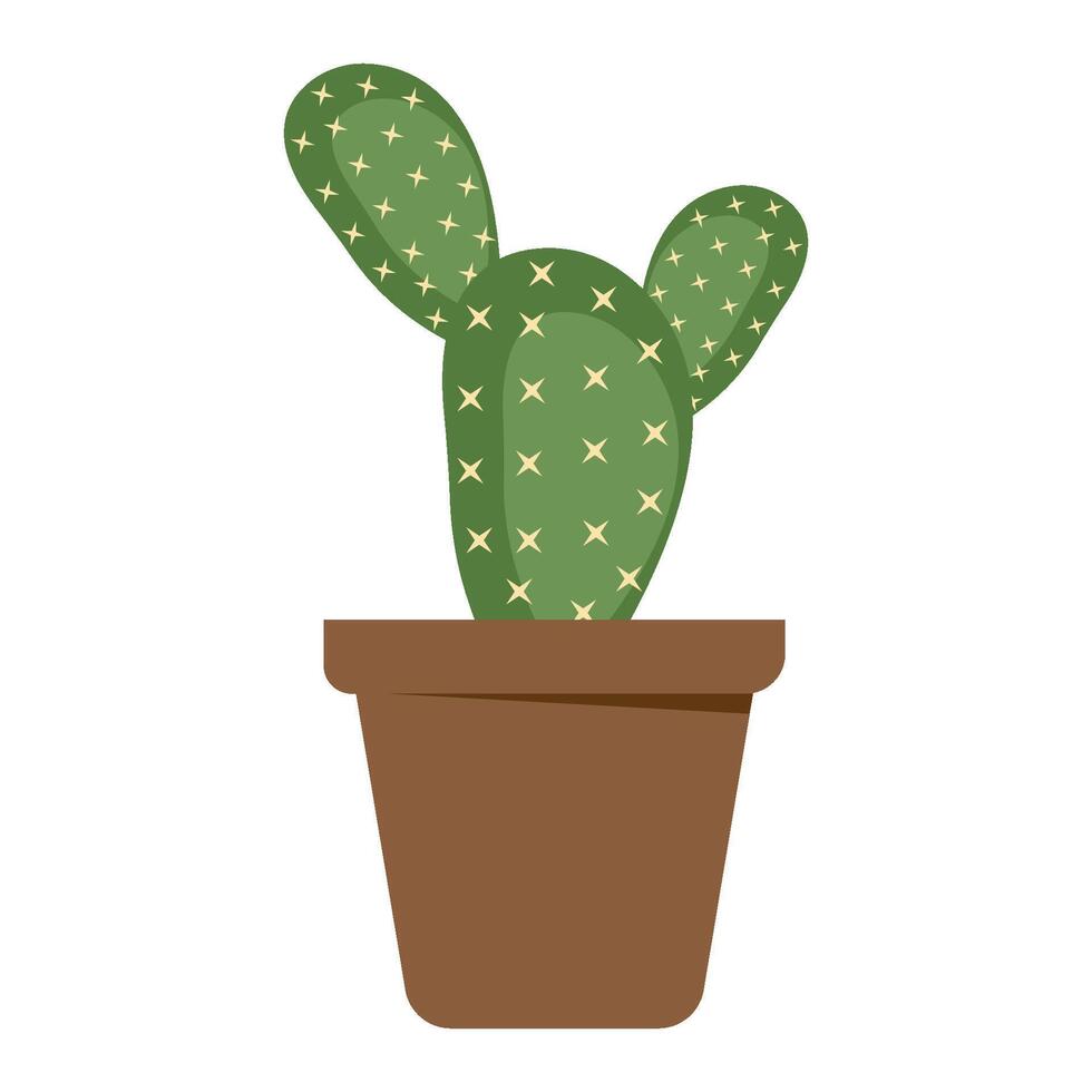 kaktus ikon logotyp vektor design mall