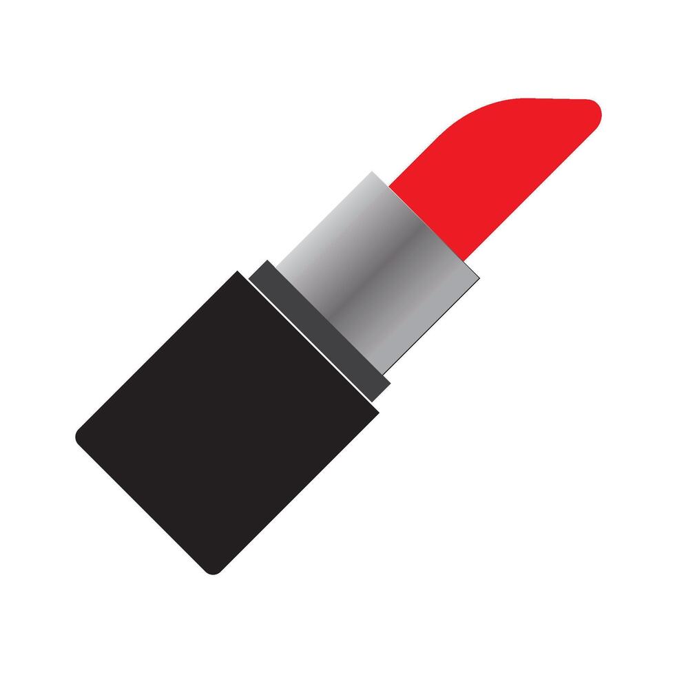 Lippenstift Symbol Logo Vektor Design Vorlage