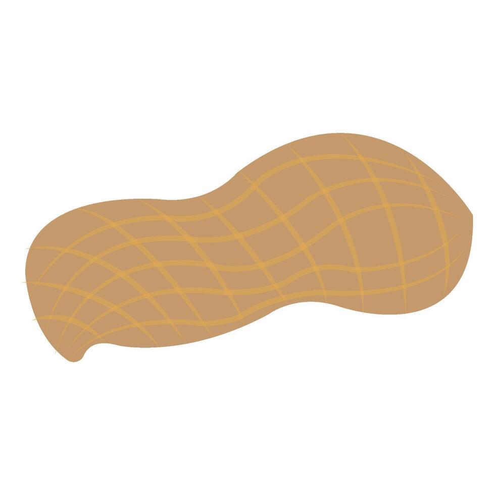 Erdnüsse Symbol Logo Vektor Design Vorlage